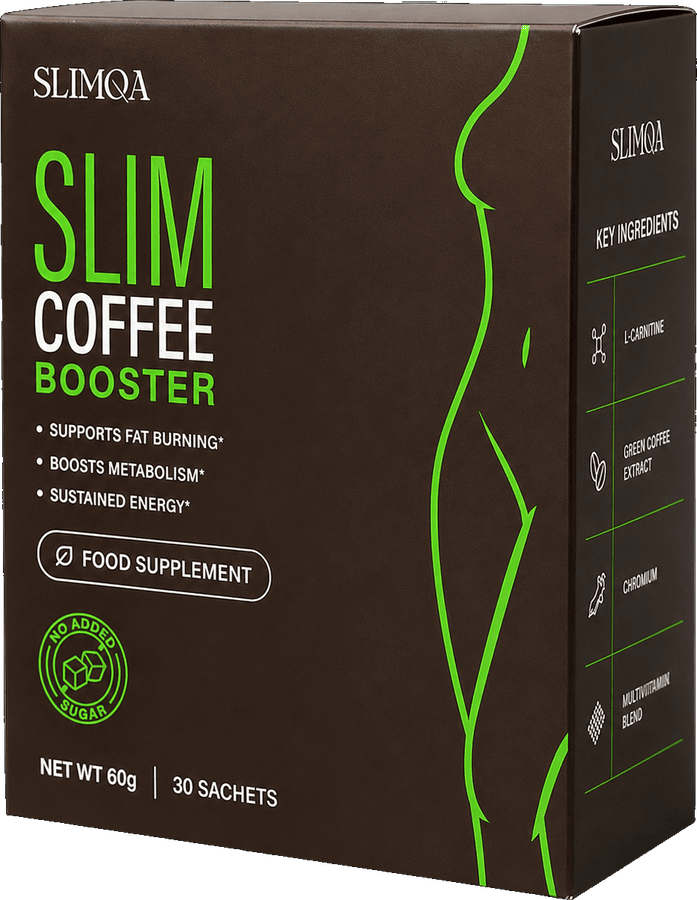 Box of Slimqa Slim Coffee Booster, 30 sachets, 60 g